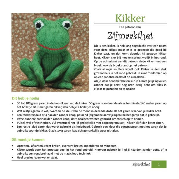 Kikker (patroon)