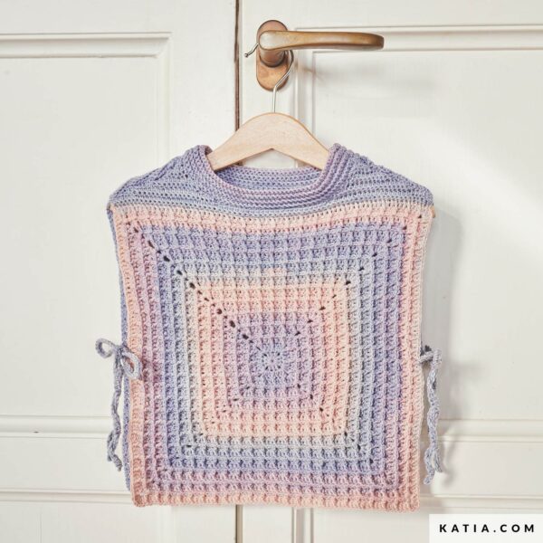 Babyponcho van Merino Baby Aquarelle - Afbeelding 2