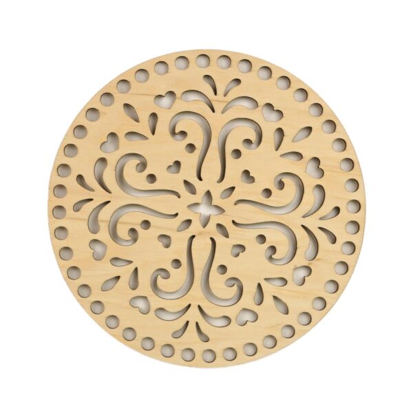 Durable houten mandala (17 cm)