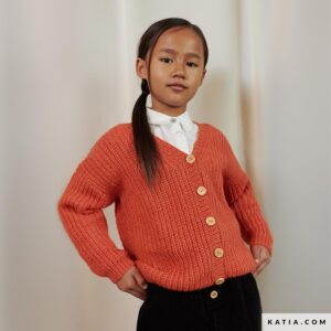 Kindervest van Cotton Merino Fine
