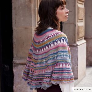Sjaal van Silky Lace Rainbow