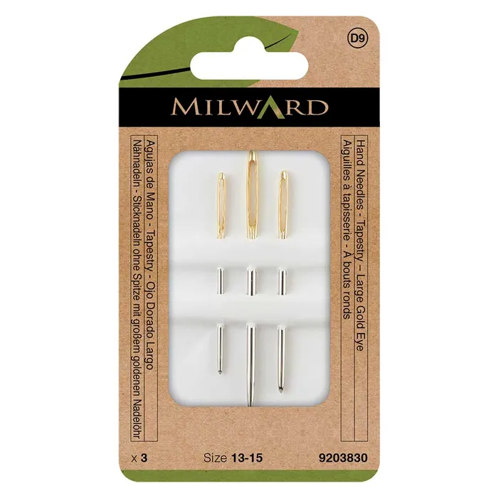 Milward maasnaalden met gouden oog
