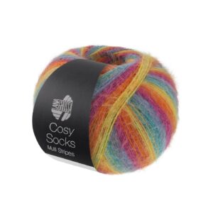 Cosy Socks Multi Stripes