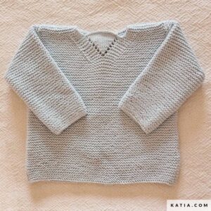 Babytrui met ribbelsteek van Cotton-Cashmere