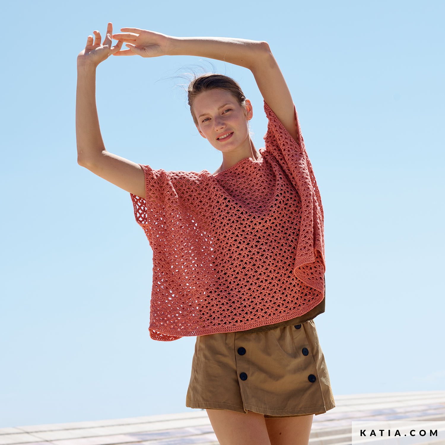 Oversized top van Extrafine 365 - Afbeelding 2