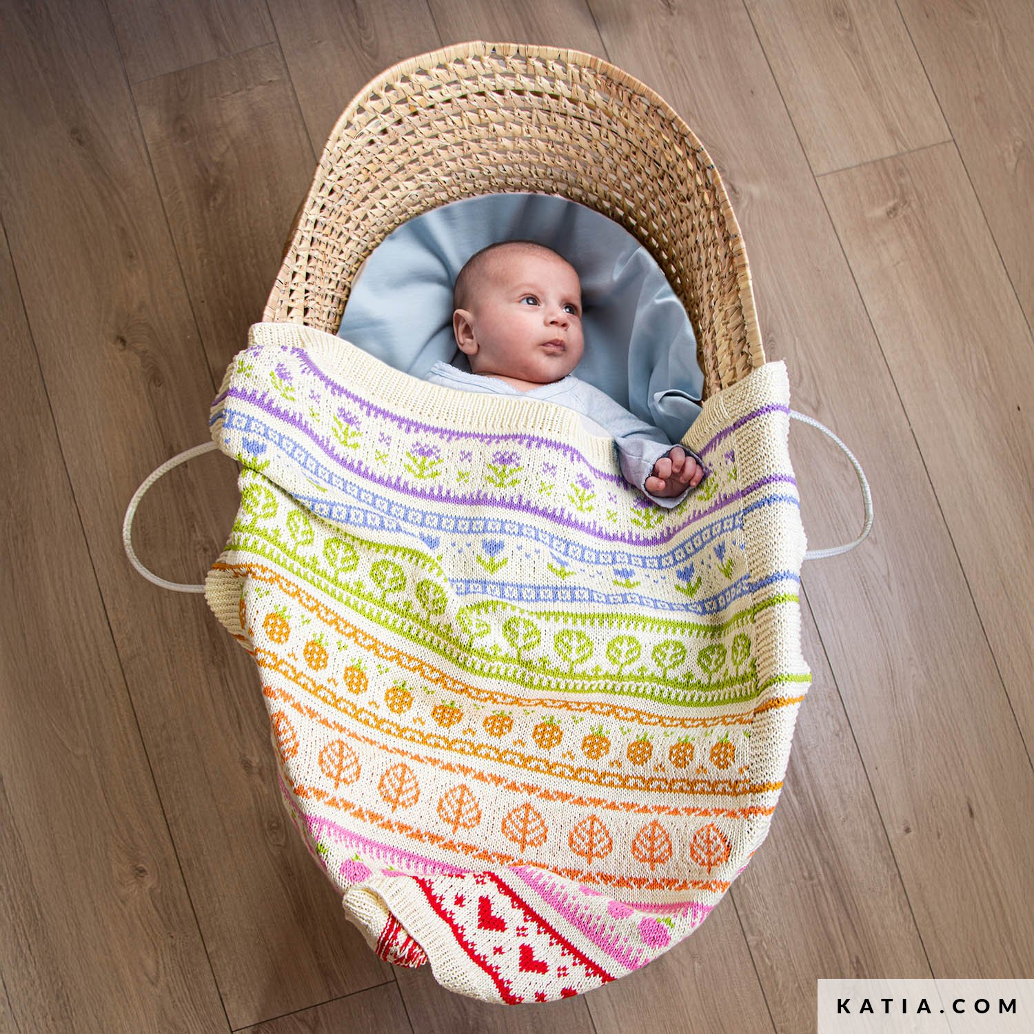 Rainbow Garden KAL 2026 Kit – Katia Fair Cotton
